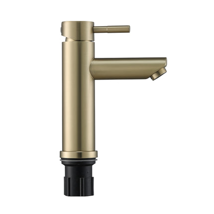 Stainless Steel Sink Tap Bathroom Kitchen Faucet with Single Lever