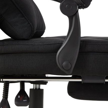 Swivel & Height Adjustable Office Chair with High Back