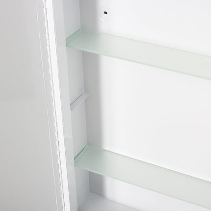 Wall Mount LED Mirror Cabinet with Demister Pad for Bathroom