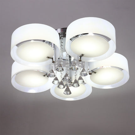 LED Crystal Ceiling Light Chandelier Lamp, 5 Head