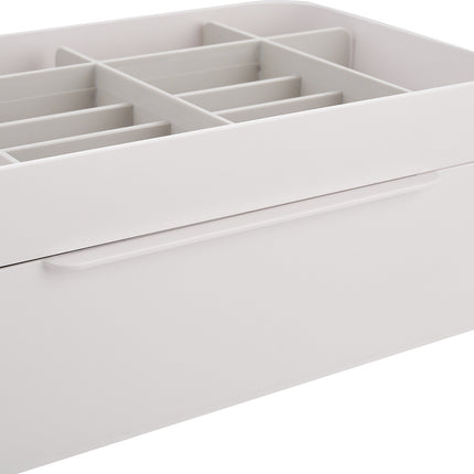 Off White Makeup Cosmetic Organizer