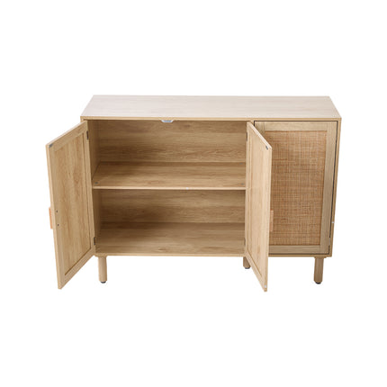 Three-Door Wooden Sideboard