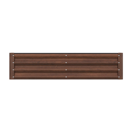 120cm x 60cm Rectangular Galvanized Steel Raised Garden Bed