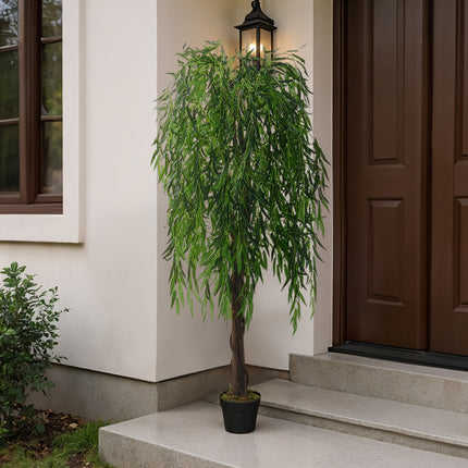 Lifelike Artificial Willow Tree 180cm Tall