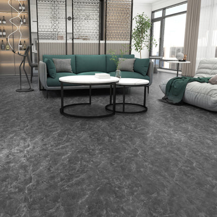 Set of 24 Square Self Adhesive Stone Effect Floor Tiles