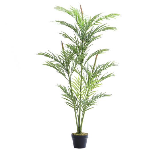 Outdoor Realistic Artificial Palm Tree Plant in Pot, 150CM
