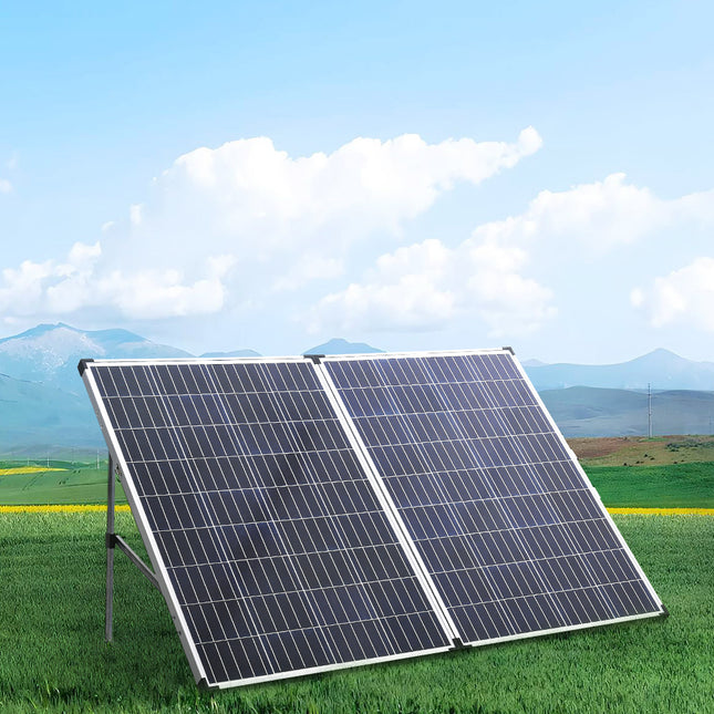 100W Portable Folding Solar Panel Kit