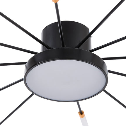 Dimmable LED Ceiling Light Fixture with Remote Control