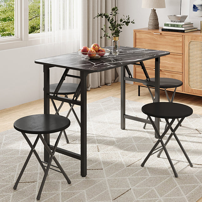 Folding Table with Double Spring Mechanism