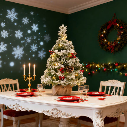 Mini Christmas Tree with Lights