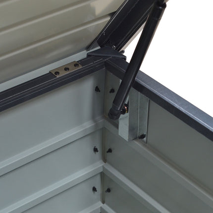 200L Lockable Outdoor Metal Garden Storage Box
