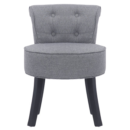 Upholstered Vanity Stool Makeup Dressing Chair