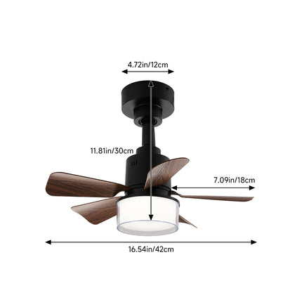 Elegant LED Ceiling Fan Light
