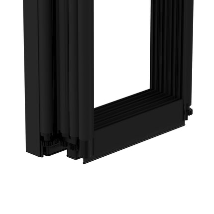 4 Panel Folding Over Bath Shower Screen
