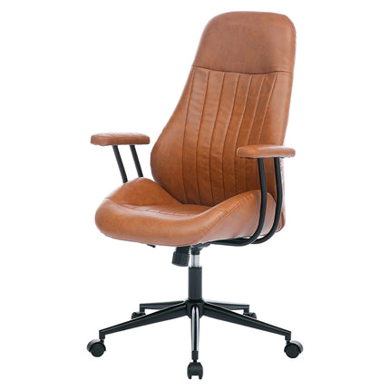 Mid-Century Modern Office Chair with Casters