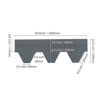 18Pcs Asphalt Shingles Bitumen Roofing