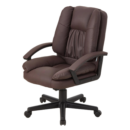 Swivel & Height Adjustable Office Chair with High Back