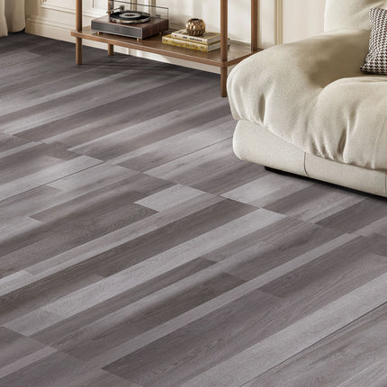36Pcs Wood-Grain PVC Self-Adhesive Plank Flooring Set