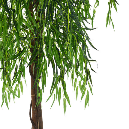 Lifelike Artificial Willow Tree 180cm Tall