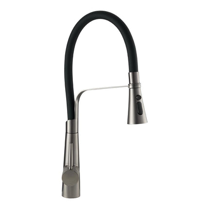 Flexible Silicone Pull-Down Kitchen Faucet