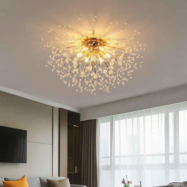 Sputnik Flush Mount Ceiling Light 50cm