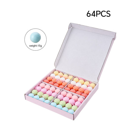 64-Piece Bath Bomb Set with 8 Different Scents