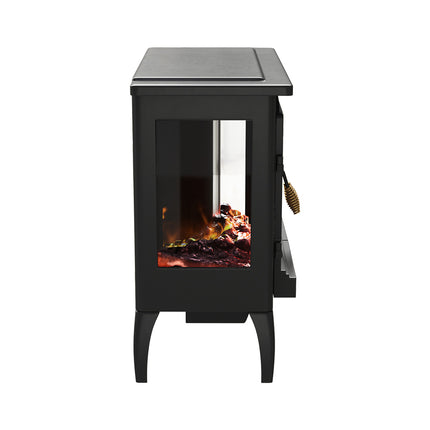 1000W/2000W Freestanding Electric Fireplace Heater