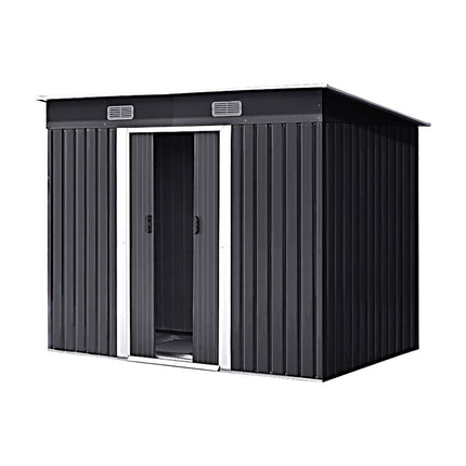 4x8FT Metal Storage Tool Shed for Garden Patio