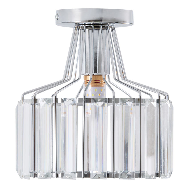 E27 Modern Crystal Ceiling Light