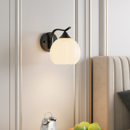 Elegant Wall Lamp with Glass Shade