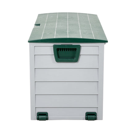 Outdoor Storage Deck Box with Wheels