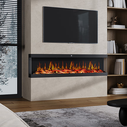 60’’ Electric Fireplace with Remote Control