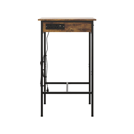 Bar Table with Charging Station