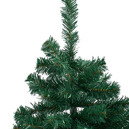 Green Artificial Christmas Tree with Metal Stand