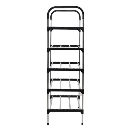 5-Tier/ 4-Tier Shoe Rack Organizer Stackable Space Saving Shoe Shelf