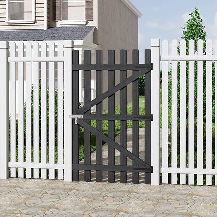 150cm H Garden Wood Fence Gate with Latch