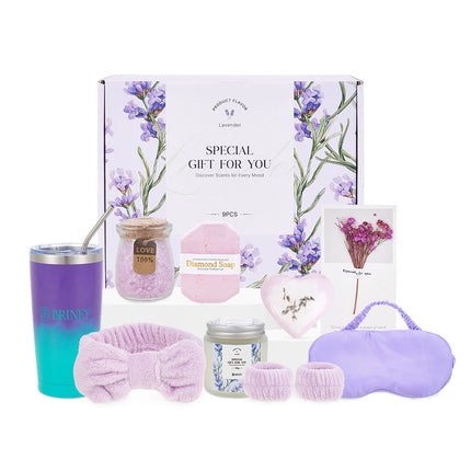 Lavender-Scented Spa Bath Gift Set