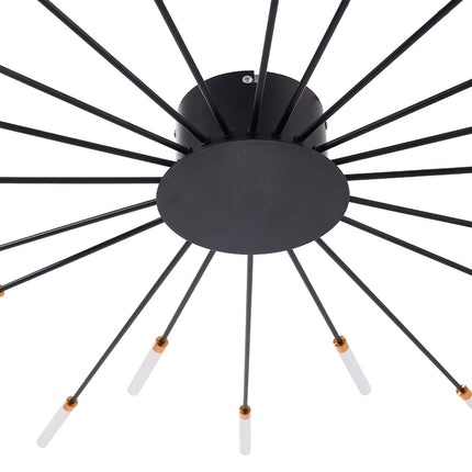 Dimmable LED Ceiling Light Fixture with Remote Control