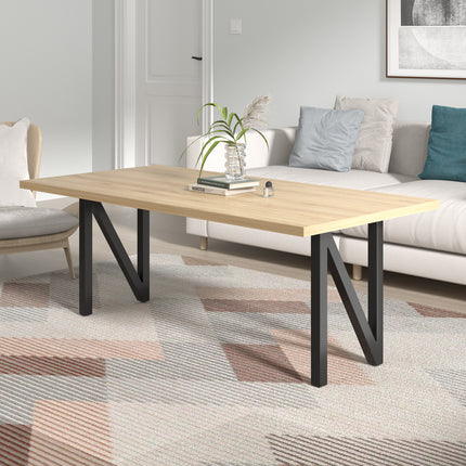 2Pcs Anti-Slip N-shaped Iron Table Legs