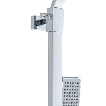 Chrome-Plated Bathroom Thermostatic Shower Mixer Set