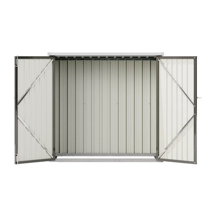 5.5x3ft Garden Metal Tool Shed Outdoor Patio Storage House