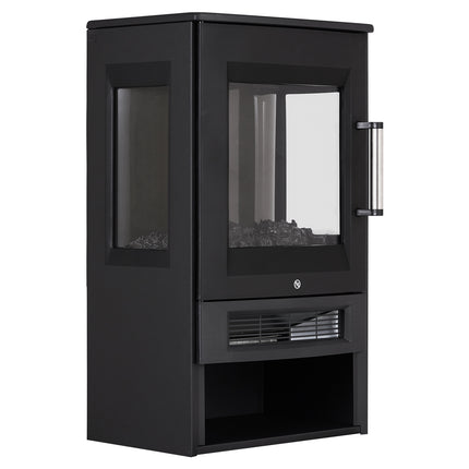 Freestanding Electric Fireplace with Remote Control