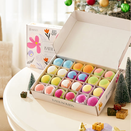 24Pcs DIY Three-layered Bath Bombs