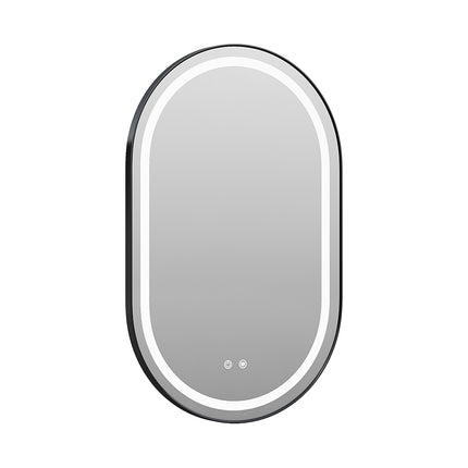 Wall Mounted Oval LED Bathroom Mirror
