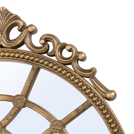 Antique Framed Wall Mirror for Decor