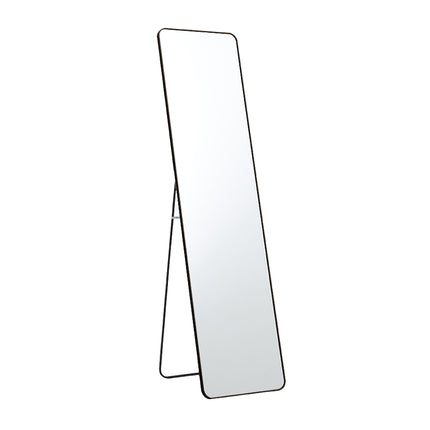 Modern Rectangular Metal Floor Full Length Mirror