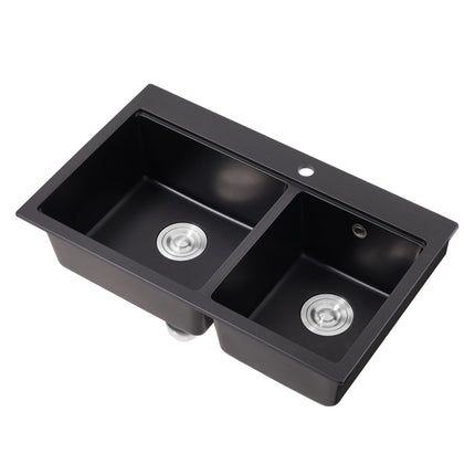 Modern Quartz Resin Composite Kitchen Sink with Waste Kit