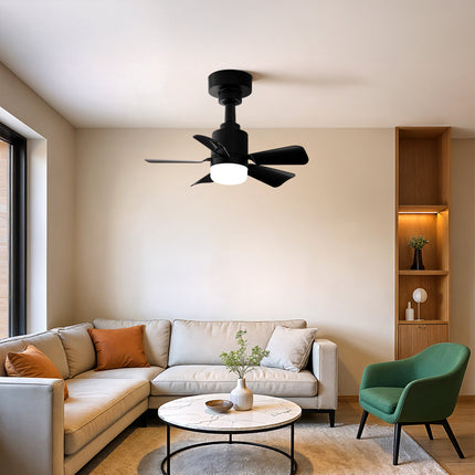 Elegant LED Ceiling Fan Light with 5 Blades
