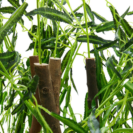 Lifelike Artificial Willow Tree 180cm Tall