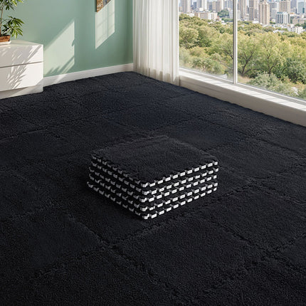 12PCS Plush Interlocking Foam Play Mats